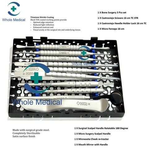 Kit micro chirurgia orale - kit,