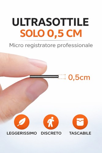Micro registratore spia audio - spia,