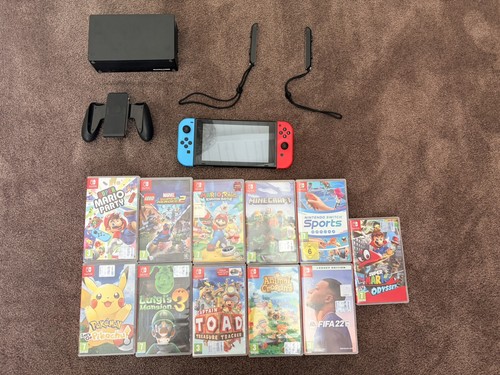 Nintendo switch neon - nintendo, completa