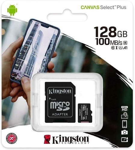 Kingston micro 128gb - kingston, sd