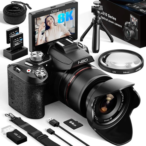 Fotocamera digitale 64mp - fotocamera, 8k