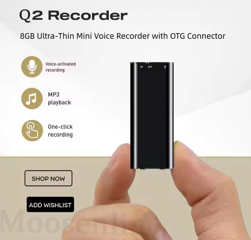 Micro mini registratore audio - registratore,