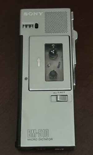 Sony 510 micro dictator - sony, bm-510