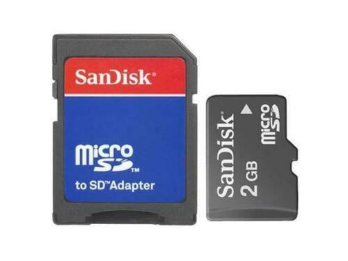 Memoria micro sandisk 2gb - memoria,