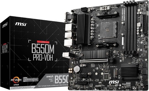 Msi b550m pro vdh mb6468 - ✅,